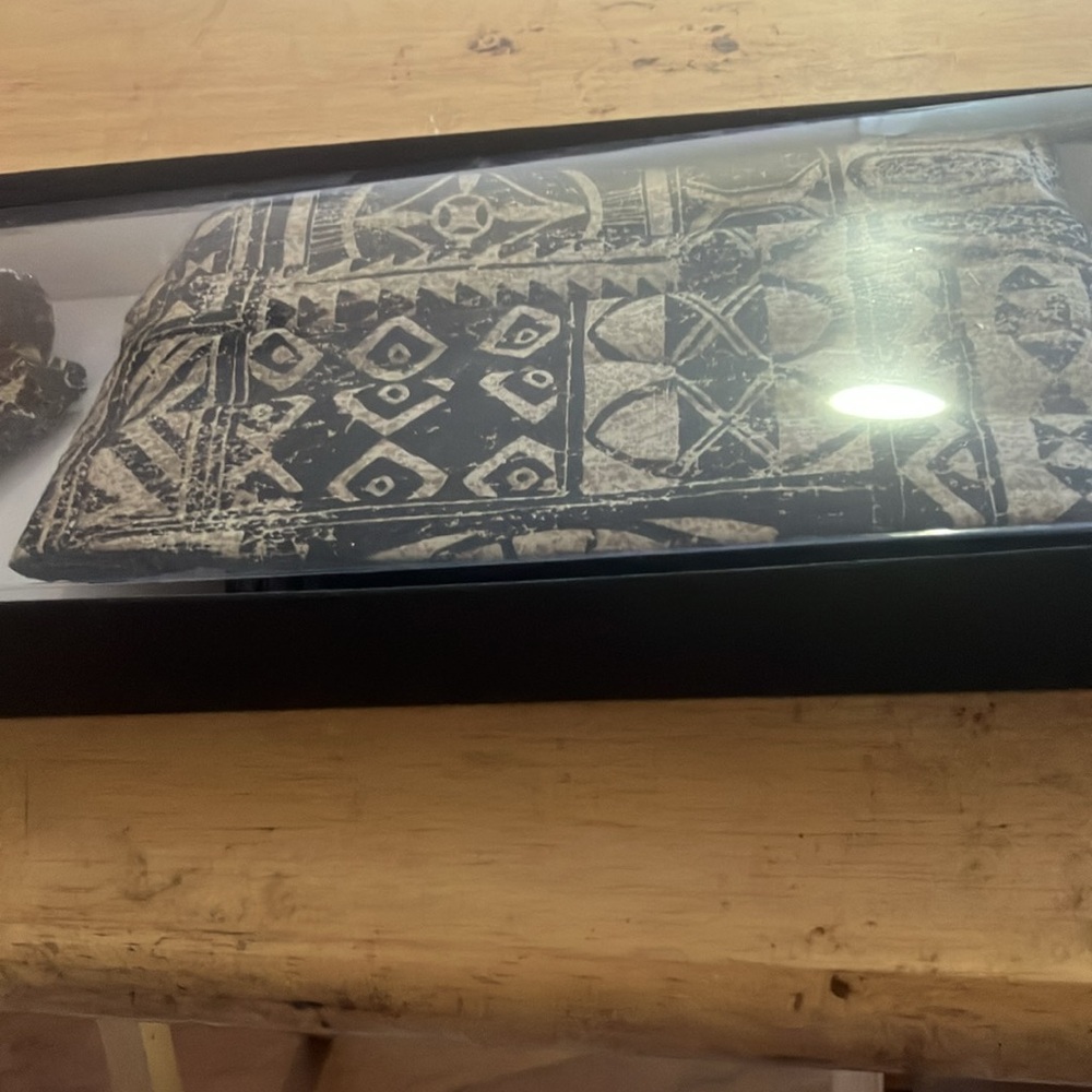 Batik look Patterned Tie and cummerbund set